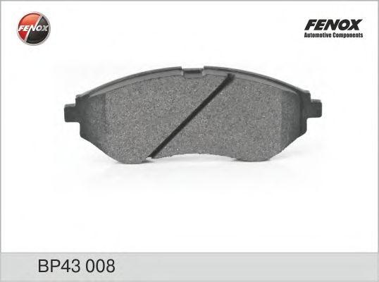 

КОЛОДКИ ТОРМОЗНЫЕ ДИСКОВЫЕ CHEVROLET AVEO 05-, DAEWOO KALOS 03-, BP43008