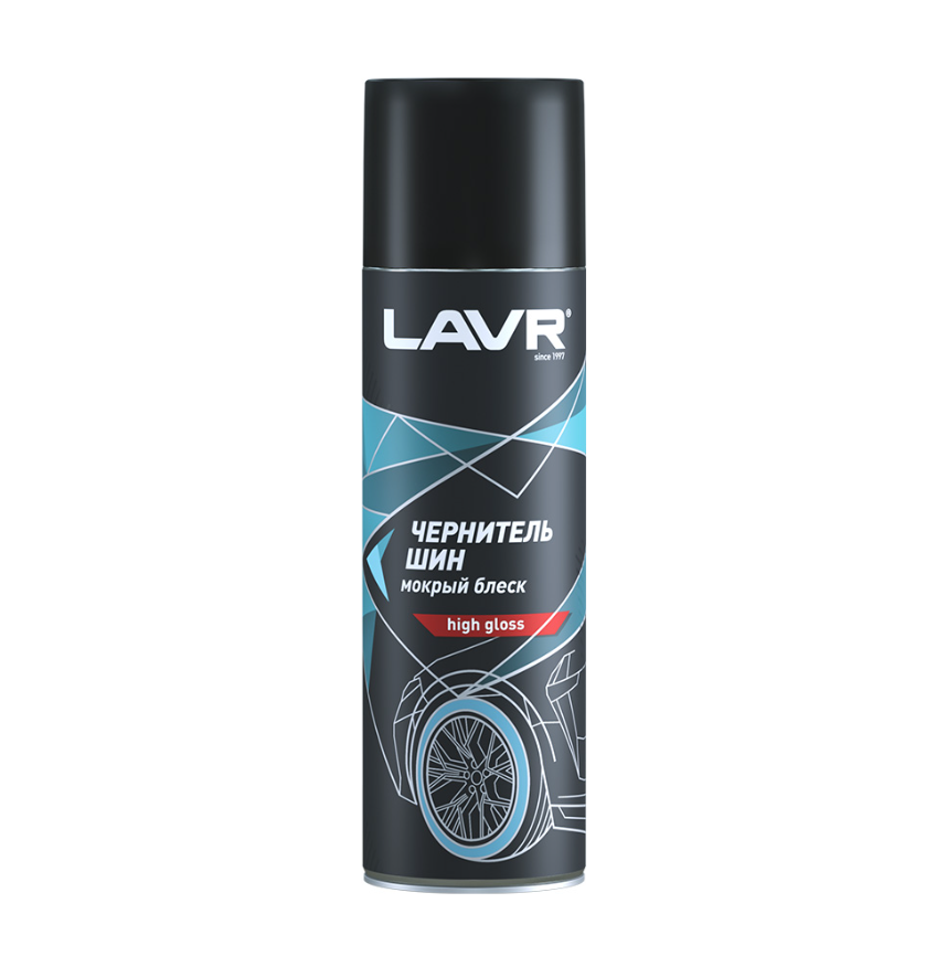 Чернитель шин LAVR, 0.65л