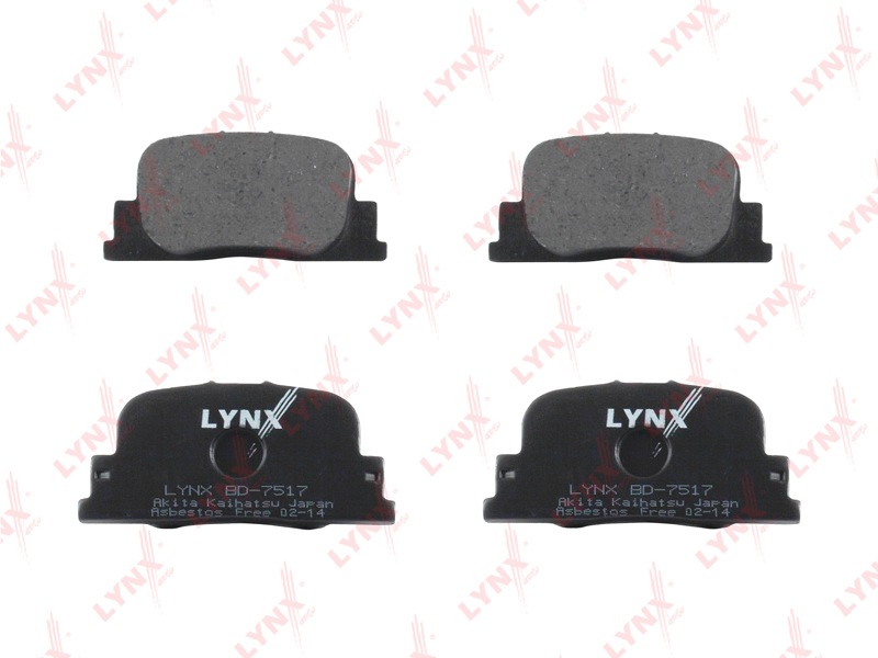

КОЛОДКИ ТОРМОЗНЫЕ ЗАД TOYOTA CAMRY(V20) 99-01, BD7517