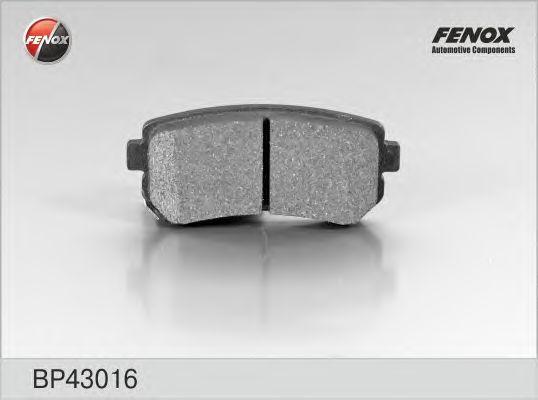 

КОЛОДКИ ТОРМОЗНЫЕ ДИСКОВЫЕ HYUNDAI ACCENT MC 05-30 07-, KIA CEED 06-, RIO II 05-, SPORTAGE 06-, BP43016