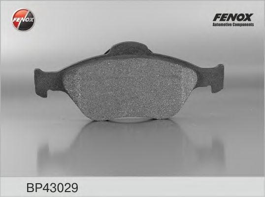 

КОЛОДКИ ТОРМОЗНЫЕ ДИСКОВЫЕ FORD FUSION, FIESTA IV 95-02, FIESTA V 02-, KA 03-08, PUMA 97-, MAZDA 2 03-, MAZDA (121) 96-, BP43029