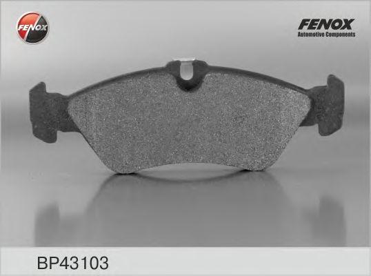 

КОЛОДКИ ТОРМОЗНЫЕ ДИСКОВЫЕ MERCEDES-BENZ SPRINTER 95-06, VW LT 28-35/28-46 96-06, BP43103