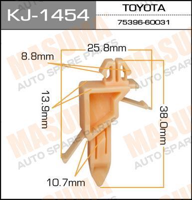 

КЛИПСА КРЕПЕЖНАЯ MASUMA, KJ1454