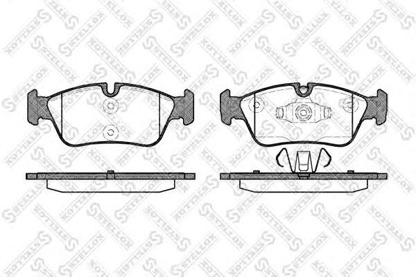 =384 60 колодки дисковые п. bmw e87/e90/e91 1.8/2.0i/2.0d 04