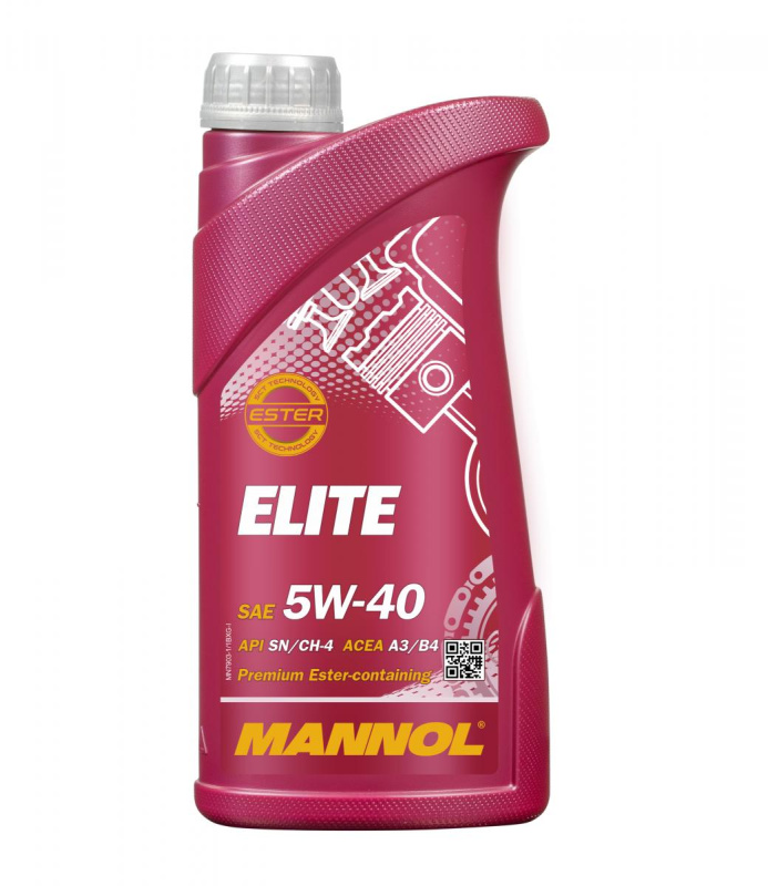 Моторное масло MANNOL ELITE 5W-40, 1л