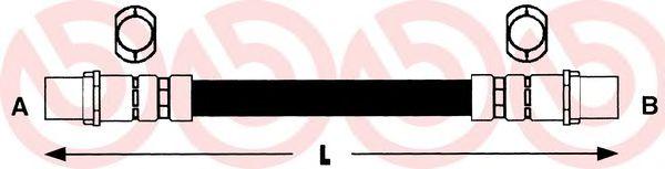 

ШЛАНГ ТОРМОЗНОЙ VW PASSAT (3B2), AUDI 80 (8C2, B4) 09/91-07/95 / AUDI 80 AVANT (8C5, B4) 09/91-01/96, T85036