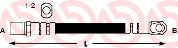 

ШЛАНГ ТОРМОЗНОЙ, LADA 110 (2110) 01/95-12/12 / LADA 111 (2111) 01/95-02/09 / LADA 112 (2112) 01/95-12/11 / LADA 1200-1500 ESTATE 09/73-06/88 / LADA 1200-1600 01/70-12/05 / LADA NIVA CLOSED OFF-ROAD VEHICLE (2121, 2131) 12/76- / LADA NOVA (2105) 05/81-04/1