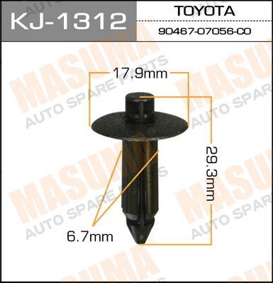 

КЛИПСА КРЕПЕЖНАЯ MASUMA, KJ1312