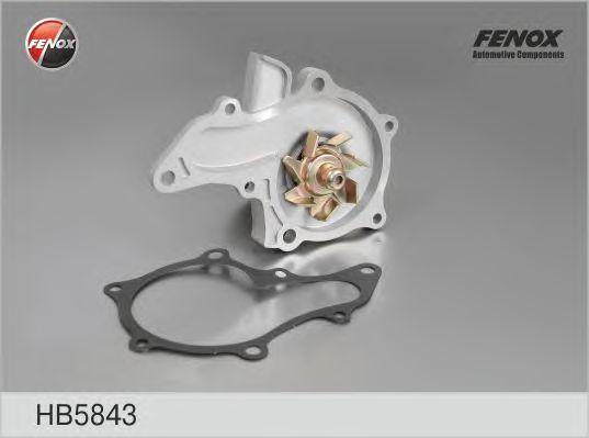 

НАСОС ВОДЯНОЙ TOYOTA AVENSIS (4AFE), COROLLA (E10, E11), CARINA E, HB5843