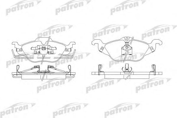 

КОЛОДКИ ТОРМОЗНЫЕ ДИСКОВЫЕ ПЕРЕДН OPEL: ASTRA G ХЕЧБЭК 98-05, ASTRA G КАБРИО 01-, PBP1293