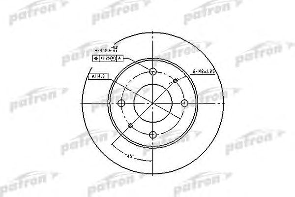 

ДИСК ТОРМОЗНОЙ ПЕРЕДН HYUNDAI SANTAMO 99-, KIA JOICE 00-, MITSUBISHI GALANT IV 88-92, GALANT IV СЕДАН 87-92, GALANT V 92-96, GALANT V СЕДАН 92-96, GALANT VI, PBD1443
