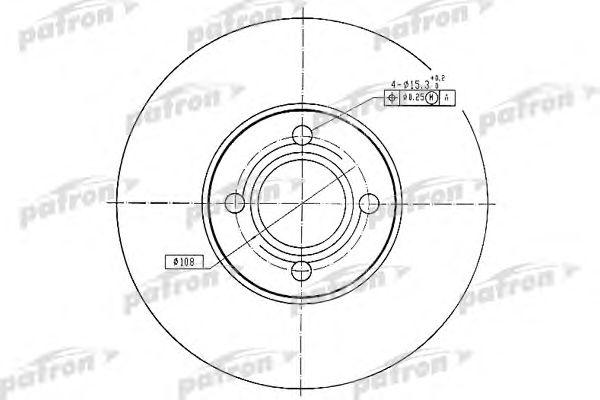 

ДИСК ТОРМОЗНОЙ ЗАДН AUDI 100 82-88, 100 AVANT 82-90, 80 86-91, 80 91-94, 80 AVANT 91-96, 90 84-87, 90 87-91, CABRIOLET 91-00, COUPE 84-88, COUPE 88-96, PBD1526
