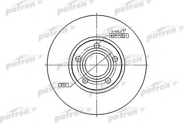 

ДИСК ТОРМОЗНОЙ ЗАДН AUDI: 100 90-94, 100 AVANT 90-94, A6 94-97, A6 97-05, A6 AVA, PBD2651