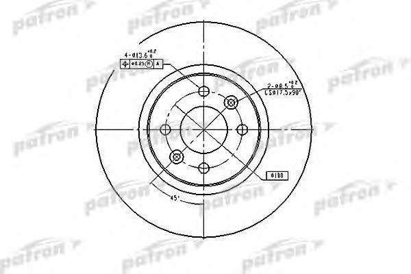 

ДИСК ТОРМОЗНОЙ ПЕРЕДН RENAULT: CLIO II 00-, CLIO III 06-, KANGOO 00-, KANGOO EXP, PBD4110