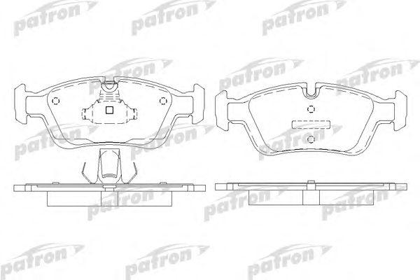 

КОЛОДКИ ТОРМОЗНЫЕ ДИСКОВЫЕ ПЕРЕДН BMW: 3 93-98, 3 98-05, 3 COMPACT 94-00, 3 COMP, PBP1300