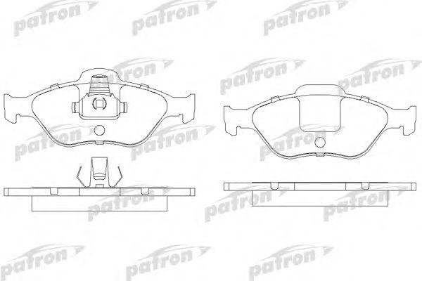 

КОЛОДКИ ТОРМОЗНЫЕ ДИСКОВЫЕ ПЕРЕДН FORD: FIESTA IV 95-02, FIESTA V 01-, FIESTA ФУ, PBP1394