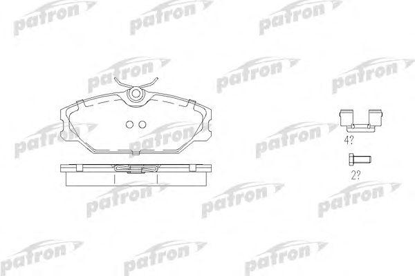 

КОЛОДКИ ТОРМОЗНЫЕ ДИСКОВЫЕ ПЕРЕДН RENAULT: CLIO II 00-, LAGUNA 99-01, LAGUNA GRA, PBP1420