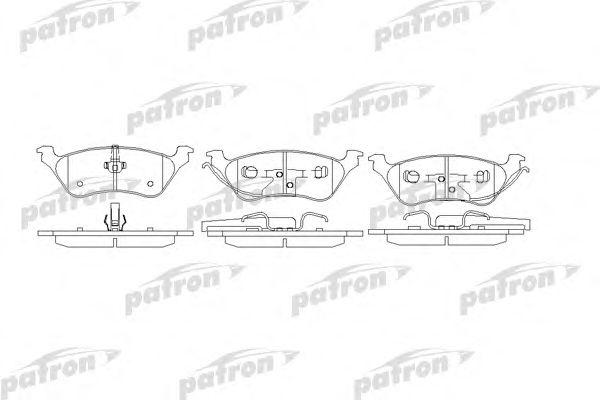 

КОЛОДКИ ТОРМОЗНЫЕ ДИСКОВЫЕ ЗАДН CHRYSLER VOYAGER III 00-, DODGE CARAVAN III 00-, JEEP CHEROKEE 01-, PBP1475