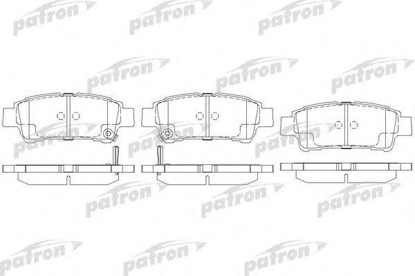 

КОЛОДКИ ТОРМОЗНЫЕ ДИСКОВЫЕ ЗАДН TOYOTA AVENSIS VERSO 01-, PREVIA 00-, PBP1530