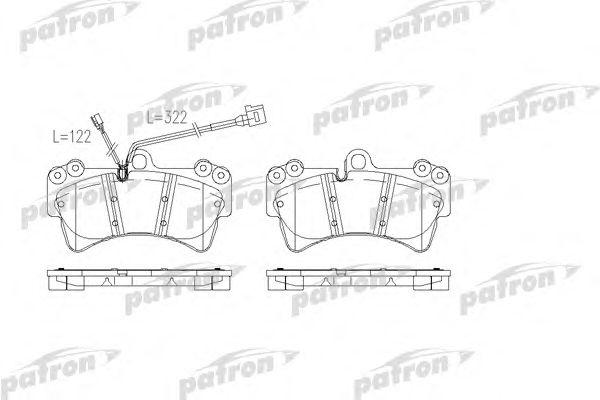 

КОЛОДКИ ТОРМОЗНЫЕ ДИСКОВЫЕ ПЕРЕДН AUDI Q7 06-, MERCEDES-BENZ CLS 06-, PORSCHE CAYENNE 02-, VW TOUAREG 02-, PBP1626