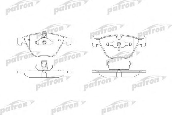 

КОЛОДКИ ТОРМОЗНЫЕ ДИСКОВЫЕ ПЕРЕДН BMW 3 05-, 3 TOURING 05-, 3 КАБРИО 07-, 3 КУПЕ 06-, 5 03-, 5 TOURING 04-, 6 04-, 6 КАБРИО 04-, 7 01-, PBP1628