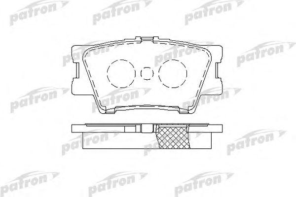 

PBP1892 КОЛОДКИ ТОРМОЗНЫЕ ДИСКОВЫЕ ЗАДН TOYOTA: CAMRY 06-, CAMRY СЕДАН 06-, RAV, PBP1892