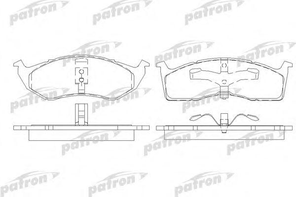 

КОЛОДКИ ТОРМОЗНЫЕ ДИСКОВЫЕ ПЕРЕДН CHRYSLER: NEON 94-99, NEON II 99-, VISION 93-,, PBP7006