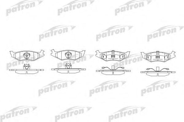 

КОЛОДКИ ТОРМОЗНЫЕ ДИСКОВЫЕ ЗАДН CHRYSLER GS DAYTONA SHELBY КУПЕ 87-92, LE BARON 86-91, LE BARON КАБРИО 86-96, NEW YORKER 93-98, SARATOGA 89-95, VISION 93-, PBP7012