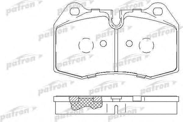 

КОЛОДКИ ТОРМОЗНЫЕ ДИСКОВЫЕ ПЕРЕДН BMW 5 92-95, 5 TOURING 94-97, 7 94-01, 8 90-99, PBP998