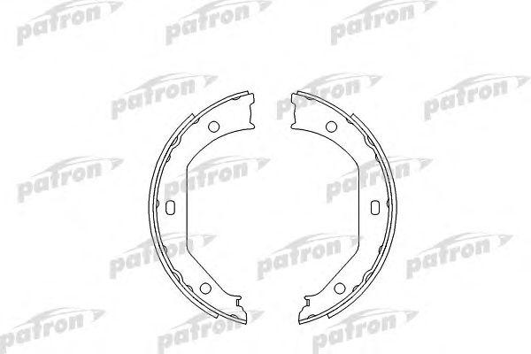 

КОЛОДКИ ТОРМОЗНЫЕ БАРАБАННЫЕ BMW 5 95-03, 5 TOURING 97-04, PSP585