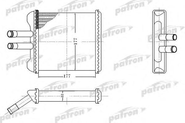 

РАДИАТОР АВТОМОБИЛЬНЫЙ DAEWOO NUBIRA ALL, (-AC), PRS2083