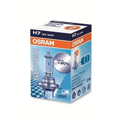 Лампа галогенная Osram Super +30%, H7, 3200K,...