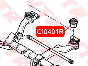 

САЙЛЕНТБЛОК ЗАДНЕЙ БАЛКИ, CI0401R