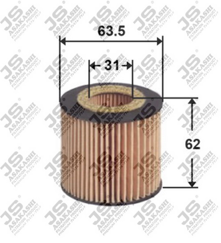 

ФИЛЬТР МАСЛЯНЫЙ JS OE0034, OE0034