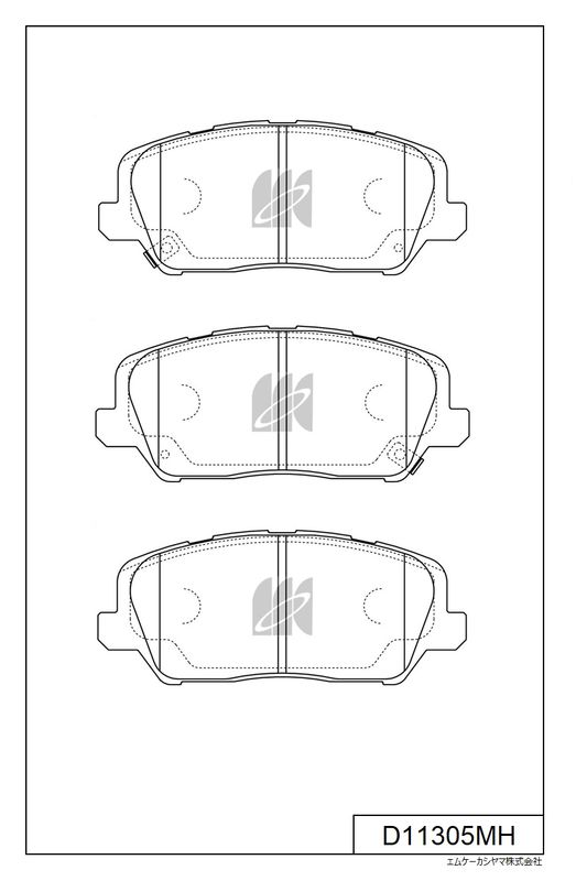 

КОЛОДКИ ТОРМОЗНЫЕ, ПЕРЕДНИЕ (С АНТИСКРИПНОЙ ПЛАСТИНОЙ) KI OPTIMA TF 10- HY GENESIS DK 08-, AZERA HG 11-, VELOSTER GS 11, D11305MH