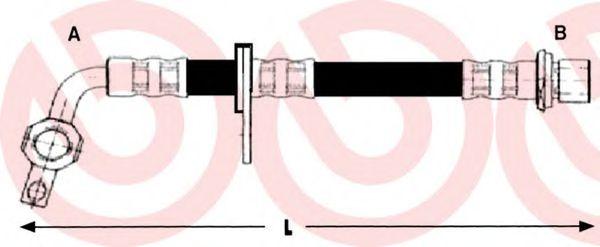 

ШЛАНГ ТОРМОЗНОЙ, TOYOTA LAND CRUISER 100 (J1) 01/98-07/08, T83130