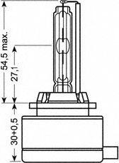 Лампа ксенон Osram Original Xenarc, D1S, 4150...