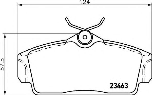 Комплект тормозных колодок, дисковый тормозnissan almera ii (n16), almera ii hatchback (n16), primer