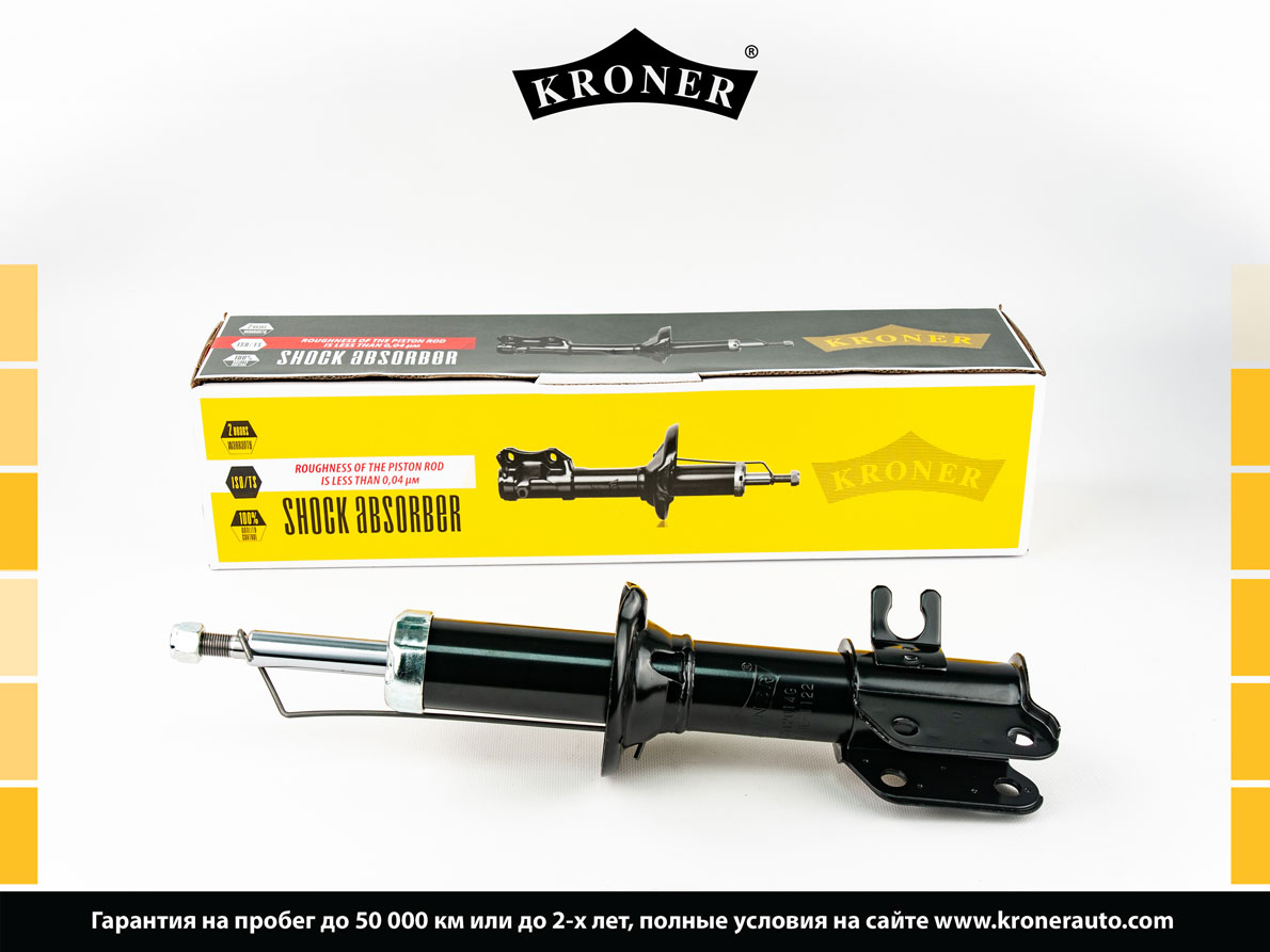 

АМОРТИЗАТОР DAEWOO MATIZ (98-) (ПЕРЕД. ПРАВ.) ГАЗ (K3512014G) KRONER, K3512014G