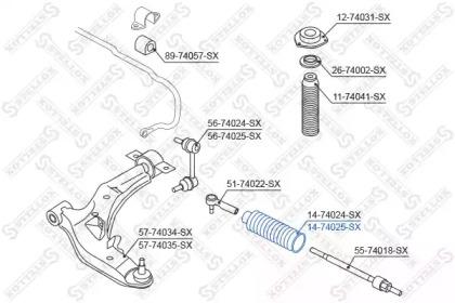 Пыльник рейки рулевой правый nissan maxima v (a33) 00