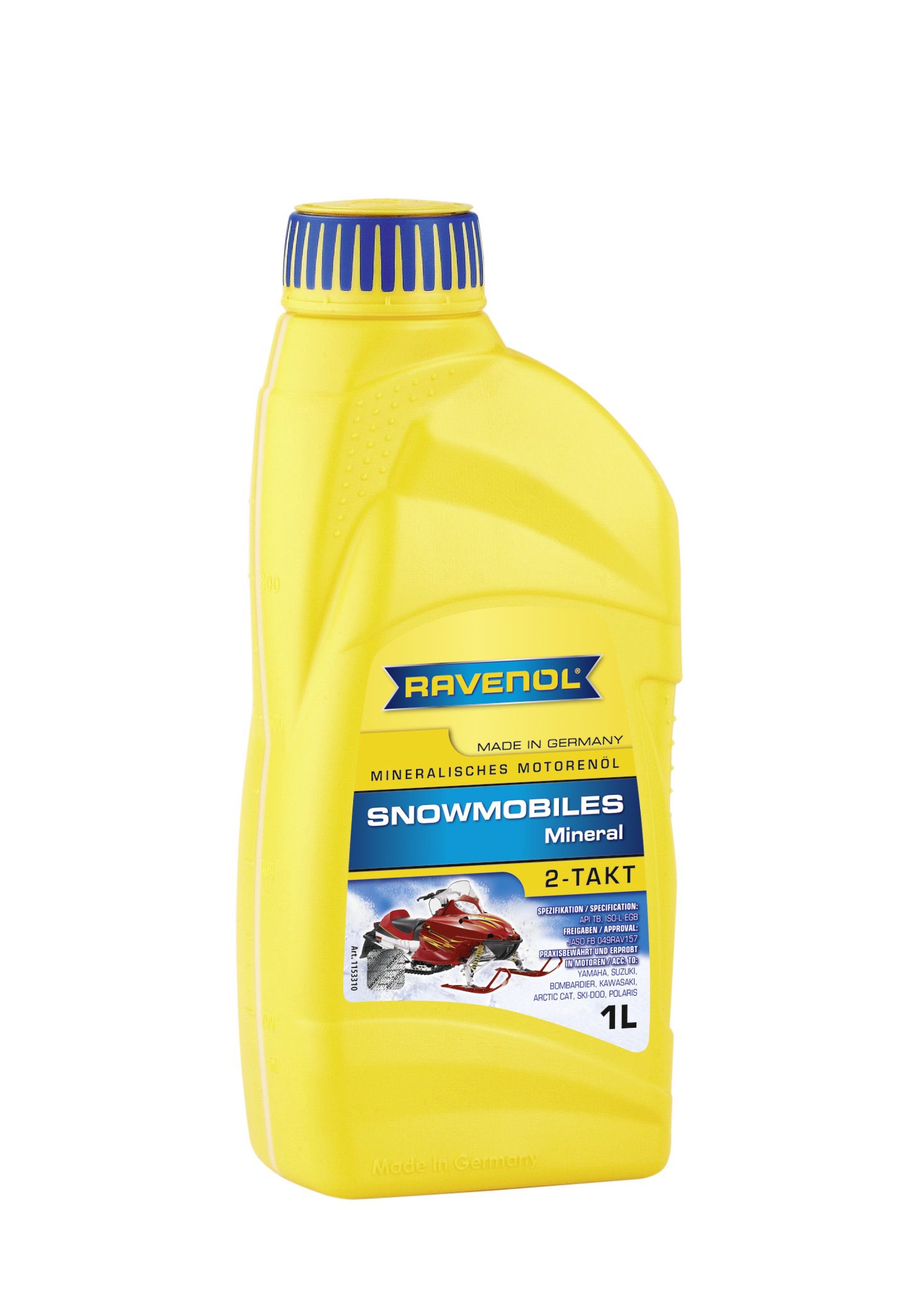 Ravenol 1 л 2- snowmobiles mineral 2-takt new...