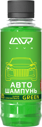 

LAVR АВТОШАМПУНЬ ДЛЯ РУЧНОЙ МОЙКИ GREEN, 185 МЛ, LN2263