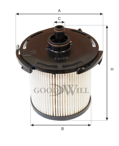 

ФИЛЬТР ТОПЛИВНЫЙ, FG129