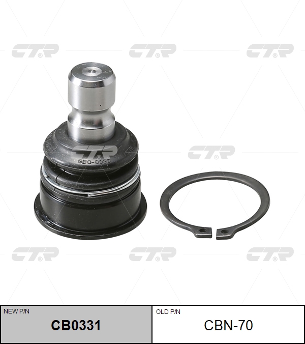 

ШАРОВАЯ ОПОРА CBN70 / CB0331, CBN70