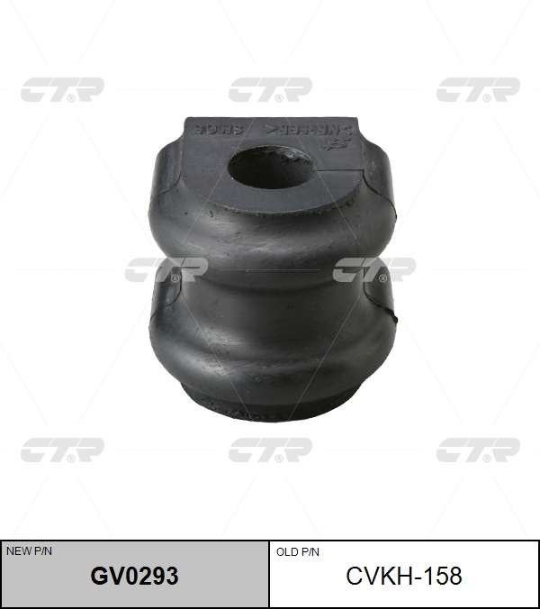 

РЕЗИНО ТЕХНИЧЕСКИЕ ИЗДЕЛИЯ CVKH158 / GV0293, CVKH158