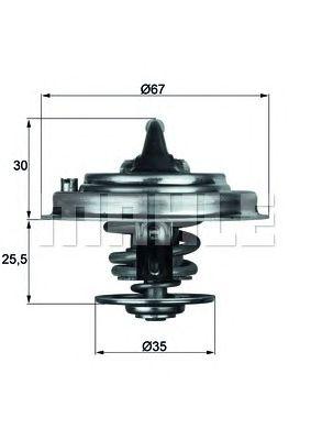 

ТЕРМОСТАТ\ AUDI A4/A6,VW PASSAT 2.4-2.8I 97, TX3092D