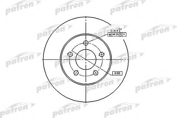 

ДИСК ТОРМОЗНОЙ ПЕРЕДН CHRYSLER: TOWN CONTRY 96-00,DODGE: CARAVAN, GRAND CARAVA, PBD5371