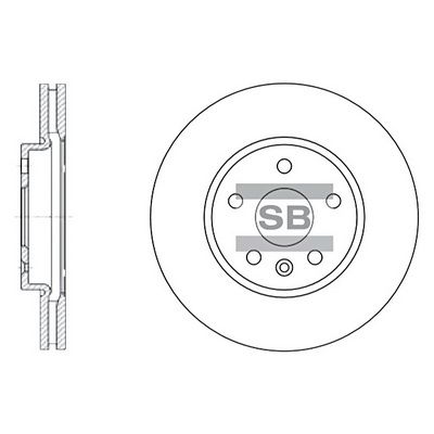 

ДИСК ТОРМОЗНОЙ SD3031, SD3031