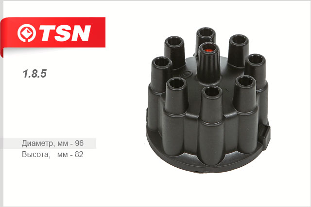 

КРЫШКА РАСПРЕДЕЛИТЕЛЯ ЗАЖИГАНИЯ ГАЗ 3307 3308 66 53 ПАЗ, 185