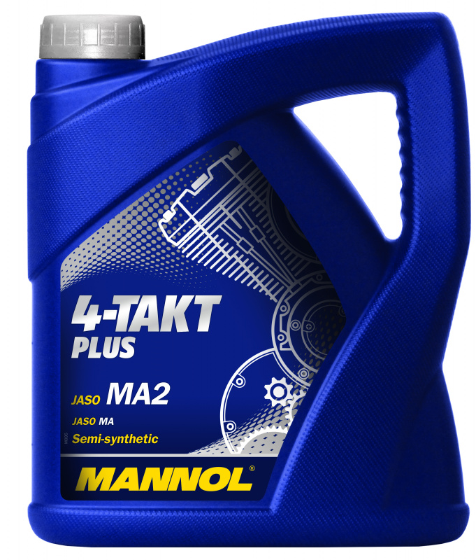 Моторное масло MANNOL 4-TAKT PLUS 10W-40, 4л